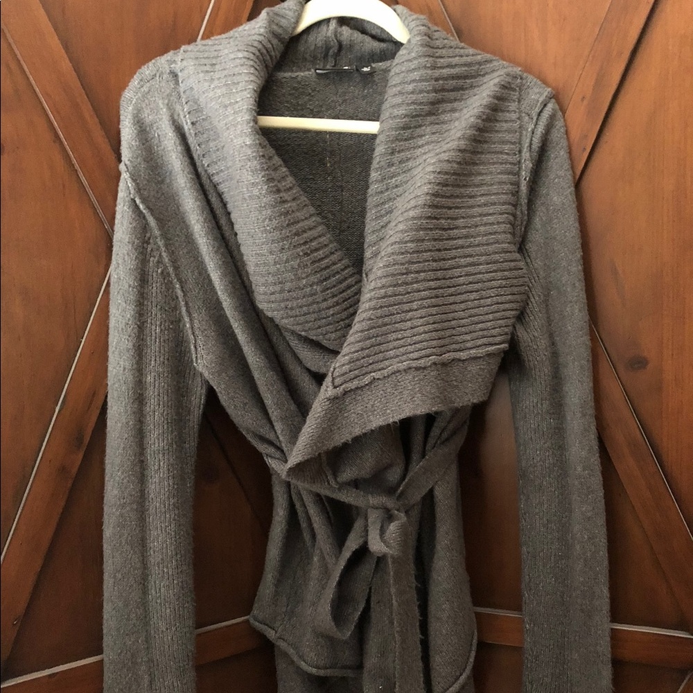 Allen B Wrap Sweater